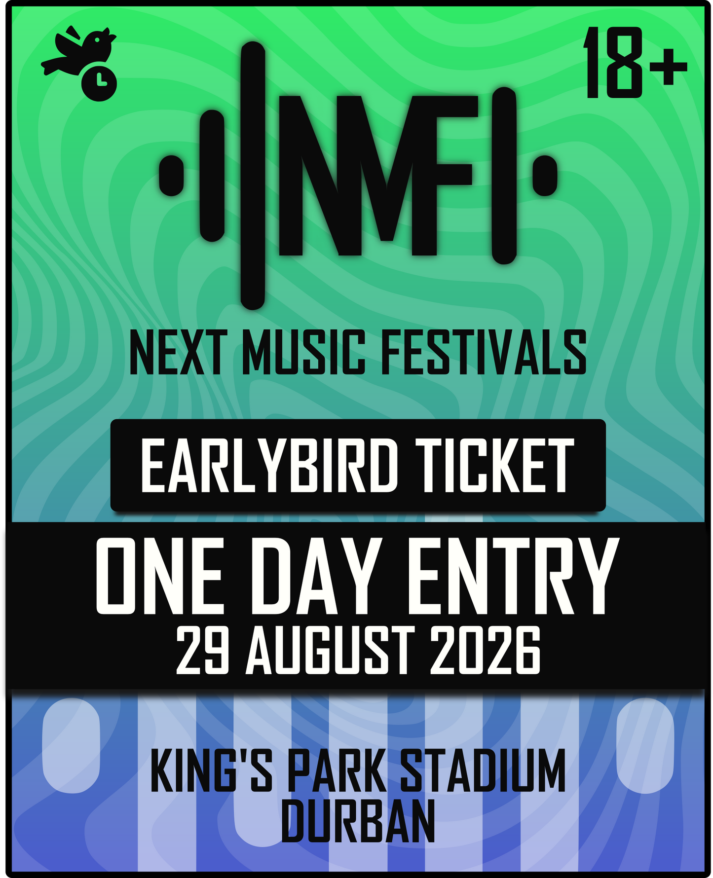NEXT DJ FEST | Early Bird King's Park Stadium – 29 Aug 2026